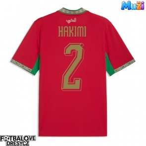 Maroko Achraf Hakimi #2 Domácí Dres MS 2026 Krátký Rukáv